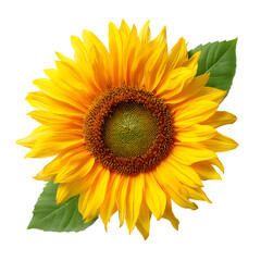 Bright Yellow Sunflower