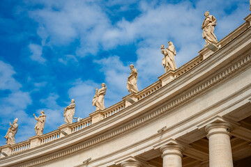 The Papal Basilica of Saint Peter in the Vatican, or simply Saint Peter's Basilica, is a church of the Italian High Renaissance located in Vatican City, an independent microstate enclaved within the c