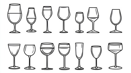 Wine Glass Types Illustrated (9)