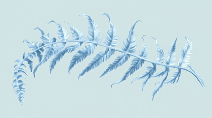 Fototapeta premium fern stem type