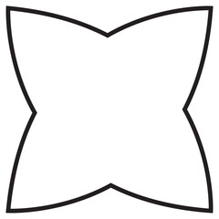 Geometric Brutalist Shape