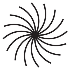 Brutalist geometric snowflake