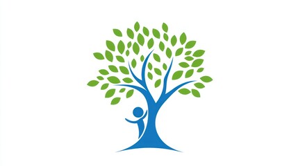 Healthy Living Symbol Graphic