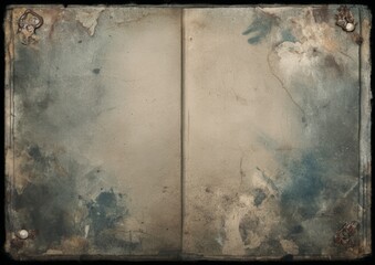 Abstract Vintage Journal Page With Dark Textures and Artistic Background
