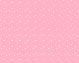 Seamless vector pattern. Light pink abstract background with love pattern. Repeating design and suitable for wallpaper, decoration, background, paper fabric, etc.