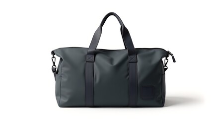 Photorealistic travel bag with details.