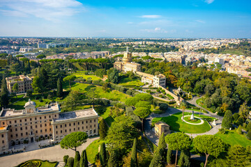 The Papal Basilica of Saint Peter in the Vatican, or simply Saint Peter's Basilica, is a church of the Italian High Renaissance located in Vatican City, an independent microstate enclaved within the c
