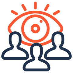 Fototapeta premium Sight Icon