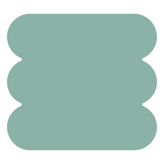 Geometric Brutalist Shape Frame