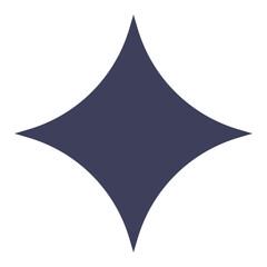 Obraz premium Brutalist geometric star
