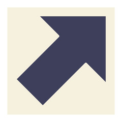 Arrow sign y2k element