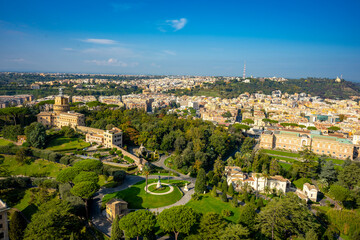 The Papal Basilica of Saint Peter in the Vatican, or simply Saint Peter's Basilica, is a church of the Italian High Renaissance located in Vatican City, an independent microstate enclaved within the c