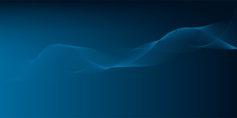 Dot blue wave light screen gradient texture background. Abstract technology big data digital background