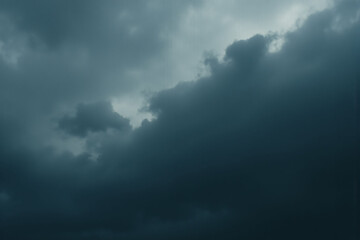 Obraz premium dark clouds in the sky