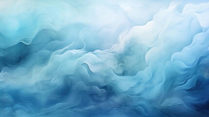 Obraz premium Abstract Blue Wave Background.