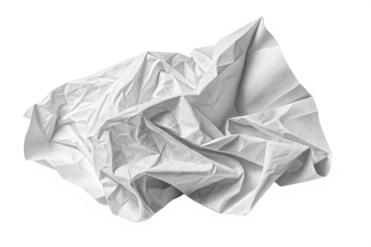 Vector Crumpled Paper Ball Doodle, Paper, Crumpled,