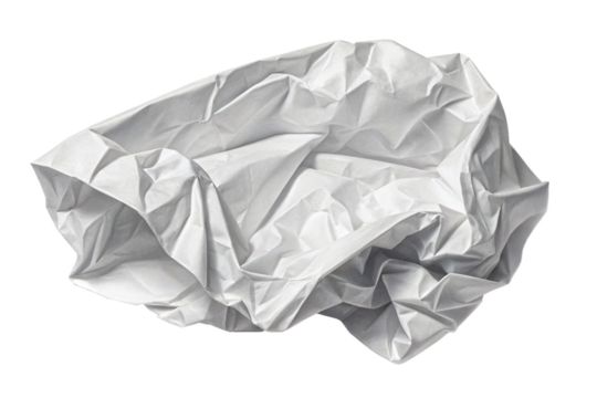 Vector Crumpled Paper Ball Doodle, Paper, Crumpled,