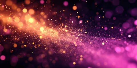 Glowing Stardust Galaxy Trail.