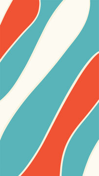 vector illustration of a set of colorful stripes