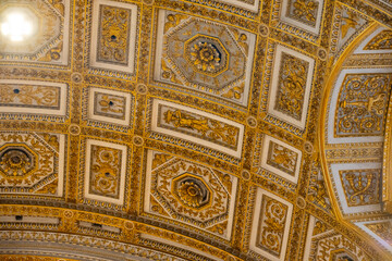 The Papal Basilica of Saint Peter in the Vatican, or simply Saint Peter's Basilica, is a church of the Italian High Renaissance located in Vatican City, an independent microstate enclaved within the c