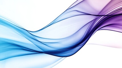 Naklejka premium Abstract flowing lines of vibrant color