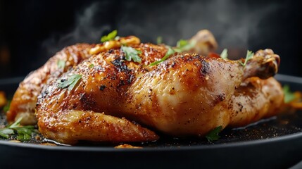 Roasted chicken dish