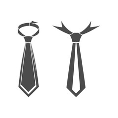 tie set vector illustration 