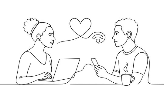 Namoro online, comunica&ccedil;&atilde;o pela internet, site de namoro, comunica&ccedil;&atilde;o virtual, casal de brasileiros.