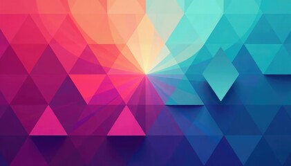 Obraz premium Subtle repeating triangles forming a calming grid, print, grid, abstract