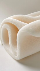 Cream Foam Rolled Display