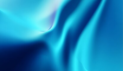 Abstract Blue Fluid Background With Dynamic Swirling Waves