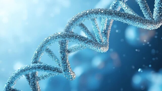 DNA Helix Molecule Revolutionary Science Biology of Lifes Foundation 68 characters