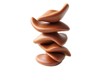 Traditional Fortune Cookies with Secrets Tucked Inside Crisp Golden Shells On PNG Background