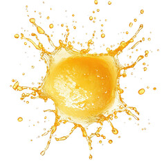 Bright Citrus Fruits Lemons Limes and Oranges isolated on transparent background