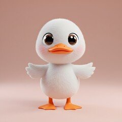 3D Cute Toy Duck