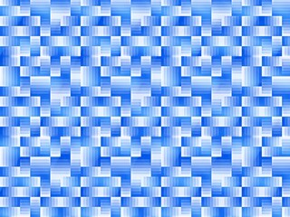 art blue background with squares