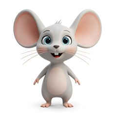 3D Cute Mouse Smile