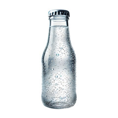 Sparkling Lemonade Bottle PNG clipart isolated on transparent background