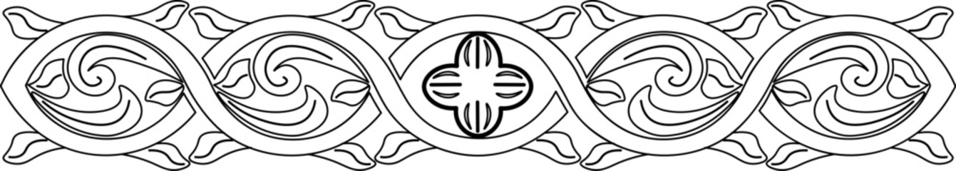 Motif lain aka cino3 line art itam .eps