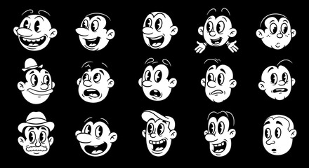 A Gallery of Expressions AI Generated