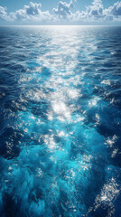 Obraz premium blue horizon's whisper,