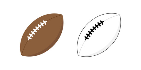 Custom Football Vectors With Depth