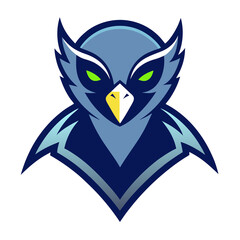 Obraz premium Alien Eagle mascot logo vector