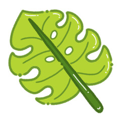 green fresh leaf illustration