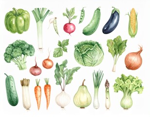 野菜のイラスト