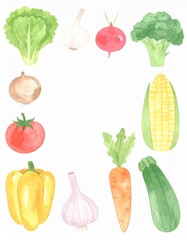 野菜のイラスト