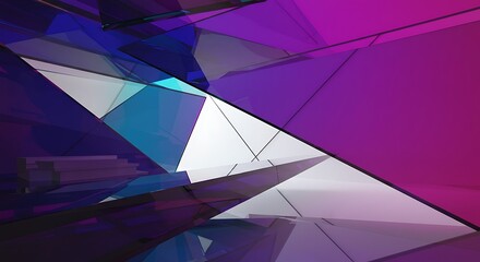 Prismatic Reflections AI Generated