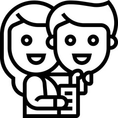 fraud illustration on a white background     
