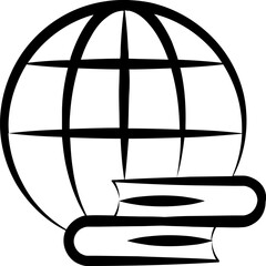 geography illustration on a white background    