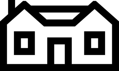 house illustration on a white background     